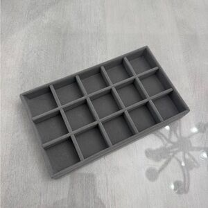 NWOT Velvet Jewelry Box Tray Drawer Insert for Necklaces or Earrings